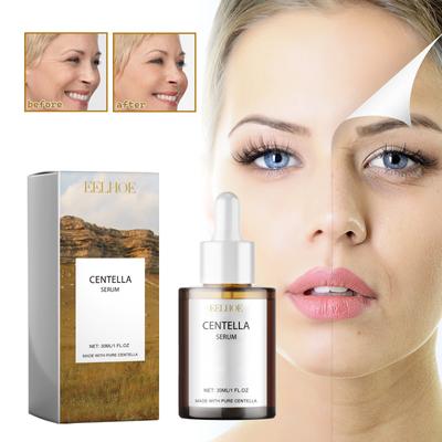 Centella Asiatica Face Serum Active Collagen Silk Thread Facial Essence Anti Aging Smoothing Firming Moisturizing Hyaluronic Skin Care 30ml