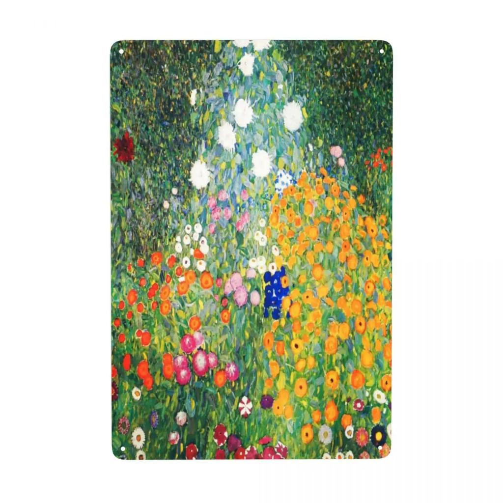 Custom Der Kuss von Gustav Klimt Metallschild Vintage Malerei Kunst Blech Dekorative Schilder Plakette Tor Garten Hof Man Cave Bar Wand