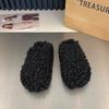 Fashion Women's winter round-toed deep-mouthed slippers, deodorizing and wear-resistant plush shoes, fashionable new styles