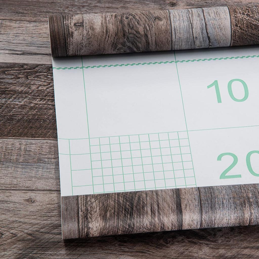 Gray Wood Peel and Stick Wallpaper Wood Planks Self Adhesive Wallpaper Backsplash Line Removable Wall Paper for Bathroom Decor