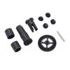 RC Car Front Rear Differential Pinion Gear Plastic Sturdy Stable Performance Differential Gear Set F
