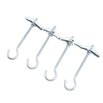 With Springs 5/10Pcs Toggle Wings Plasterboard Hanging Plants Wall Hooks Bolts Hanger Ceiling Hook Wall Fixing Wing