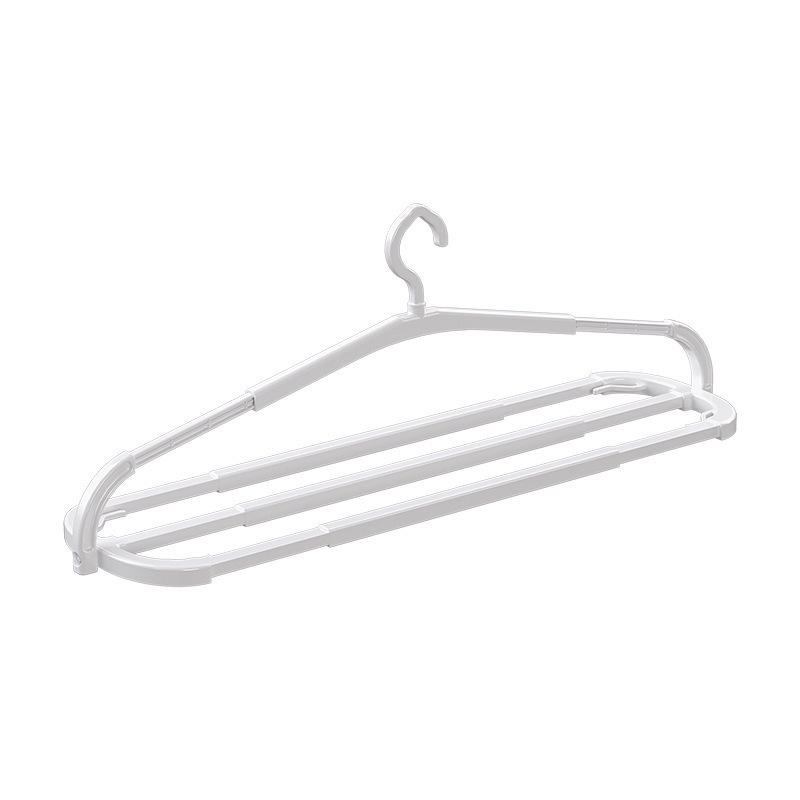 Seamless Retractable Clothes Rack for Drying Sheets, Towels, and Duvet Covers – Ideal for Long Garments