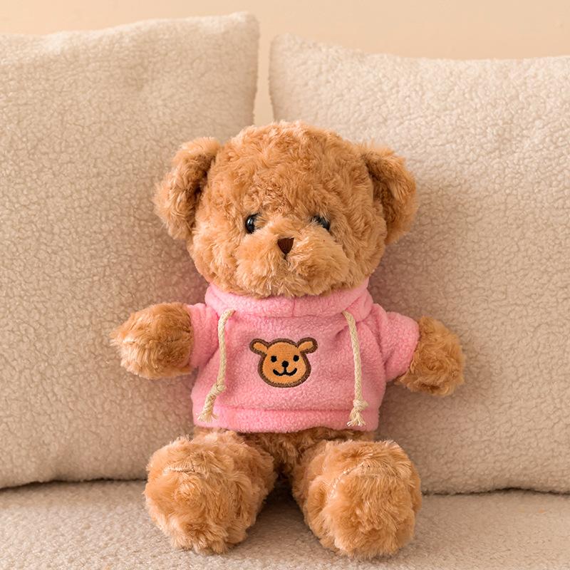Plush Toy Teddy Bear Doll Sweater Bear Doll Birthday Gift Plush Doll Stall