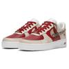 Nike Air Force 1 'Panda Leather, Sanci Laboratory, Horse Year, Red Crest Shadow Shoes Slip-Resistant Leather DV0788-001(Team-)-Random Packaging Bags
