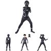 Stunning Black Spider-man Homecoming Cosplay Costume With Breathable Material For Kids And Adults