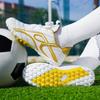 Scarpe da calcio per bambini Society TF/FG Scarpe da calcio per la scuola Scarpe da calcio con tacchetti Scarpe da ginnastica per erba per ragazzi e ragazze Calzature sportive per allenamento all'aperto Taglia 28-39