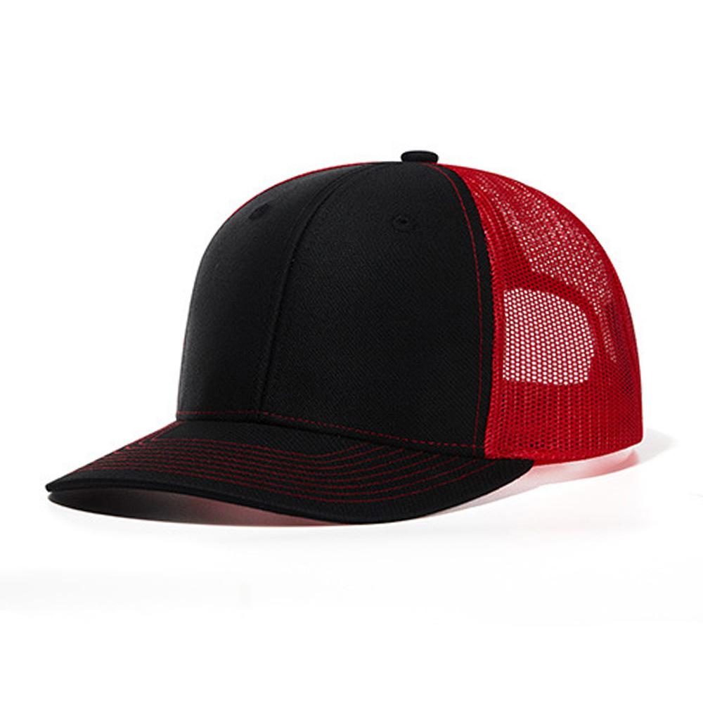 Customized Printed Logo Slightly Curved Brim Duck Tongue Hat Women's Outdoor Sunshade Net Caps Men's Hiking Baseball Hats
