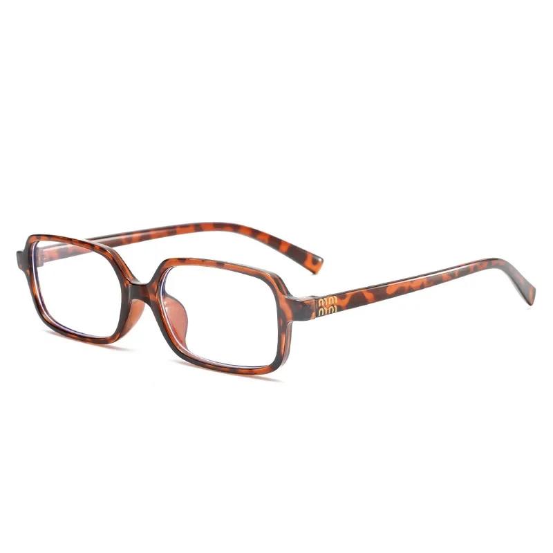 Czarne kwadratowe małe oprawki okulary na krótkowzroczność antyradiacyjne i blokujące niebieskie światło ultralekkie okulary na krótkowzroczność korekcyjne 0 do -4.0