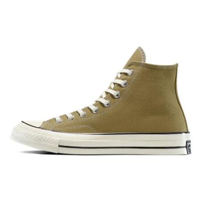 Chuck 70 Mode Confortables Durables Chaussures Hautes en Toile Baskets Unisexes Vert A13333C