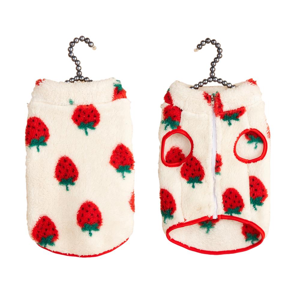 Winter Warm Sphynx Cat Jacket Vest for Cats Gotas Fleece Print Pet Clothes Sweater Persian Kitten Dog Waistcoat mascotas Costume