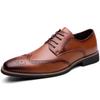 Fashion Business Men's Leather Shoes Retro Fashion Style Leisure Outdoor Party  Black Brown Wedding Dress Groom's Shoes Plus Size 38-48