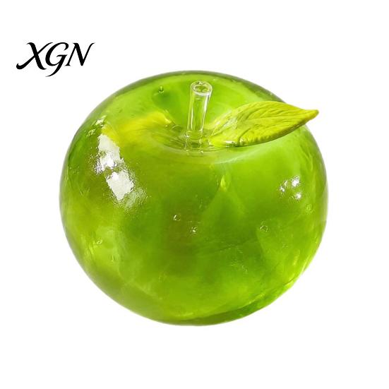 Kids Stress Ball Green Apples Ball, Slow Rising Soft Fidget Toy with Maltose Texture, High Squeeze Elastic Decompression Tool for Anxiety Relief,
