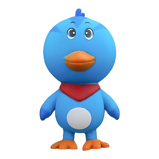 

Cartoon Chick Squeeze Toy Anxiety Relieving Chicken Sensory Toy Soft Stretchy Stress Ball Focus Aid Relaxation Tools синий