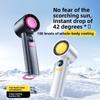 Handheld Portable Usb Fan With Rechargeable Battery For Personal Cooling And Makeup Styling