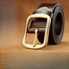 Retro Belt Men's High-end Leather Needle Buckle Jeans with Single-layer Pure Cowhide Tactical Belt Men's Style