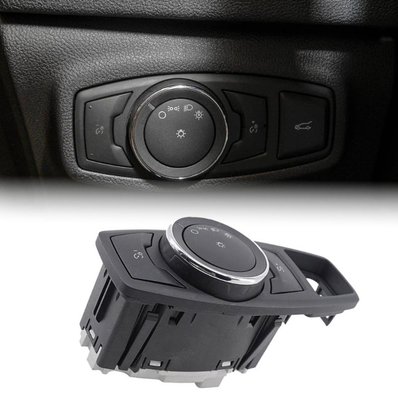 Quick Release Car Headlight Control Switches and Trunk Button with Universal Fitment for Multiple Vehicle DP5T13D061BEW