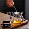 Stainless Steel Tea Strainer with Handle Simple Household Kong Fu Teaware Accessories Metal Tea Strainer Creative Tea Filter Net