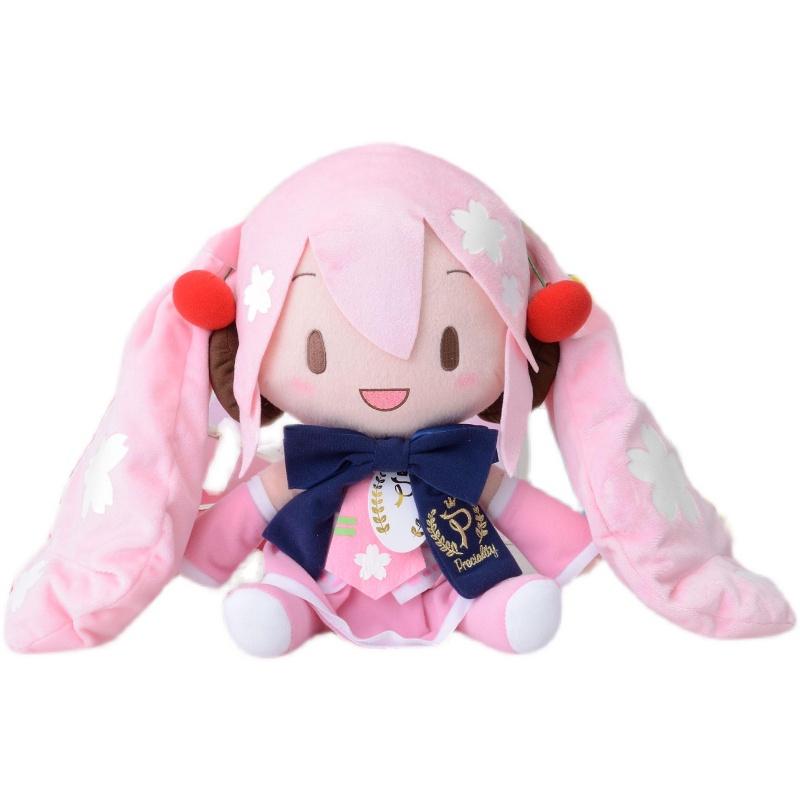 32Cm Kawaii Plushie Stuffed Toy Miku Princess Plush Soft Pillow Kids Fuwafuwa Fufu Miku Dolls Figures Cute Gift for Children