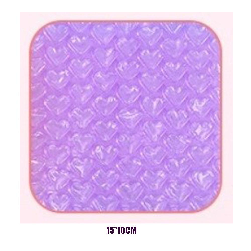 New Pink Heart Bubble Bag Shockproof PE Bubble Film Small Card Sleeve Foldable Padded Envelopes Shipping Protection