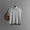 2024 Autumn/Winter Women's Color Block Sleeveless Cable Knit Pullover Sweater