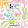 Cute M-Mamegoma Seals Transparent Phone Case For iPhone 17,13,15,12,11,14,16 Pro Max Mini 7,8 Plus SE4,17E Air Cover Fundas