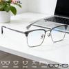 Men Prescription Glasses Optic Myopia Reading Eyewear Women Blue Light Blocking Lenses Computer Titanium Square Eyeglasses Frame