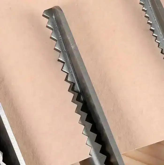 

3/5/7 мм Портновские ножницы с фестончатым краем, зигзагообразные, ножницы-клиппер, резак, швейные, профессиональные портновские ножницы, для ткани, для шитья Triangle-5mm