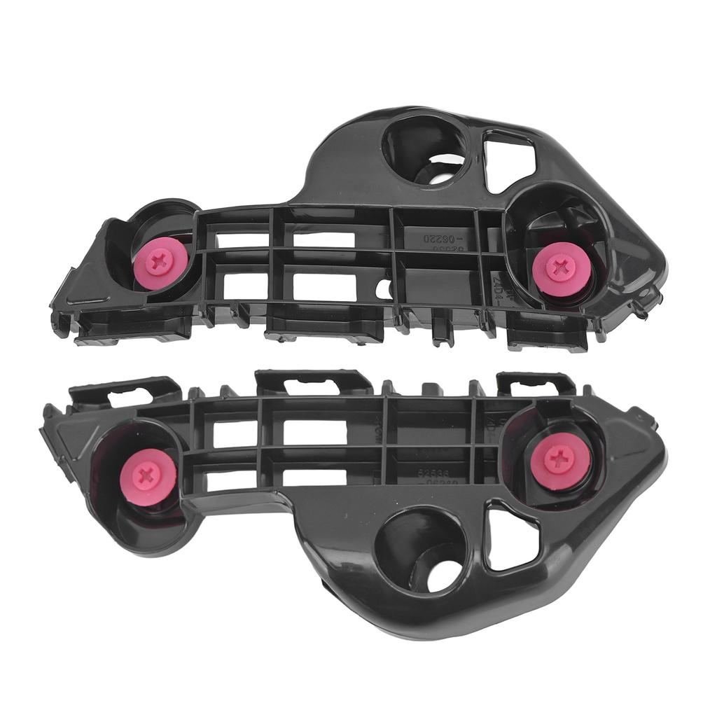 2 Pcs Front Bumper Bracket Retainer 52536‑33060 Beam Hold Mount Support Replacement for Camry 2018 To 2021