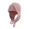 Fashion Thickened Winter Knitted Hat Warm Ear Protection Lei Feng Hat Elastic Casual Beanies Cap Women