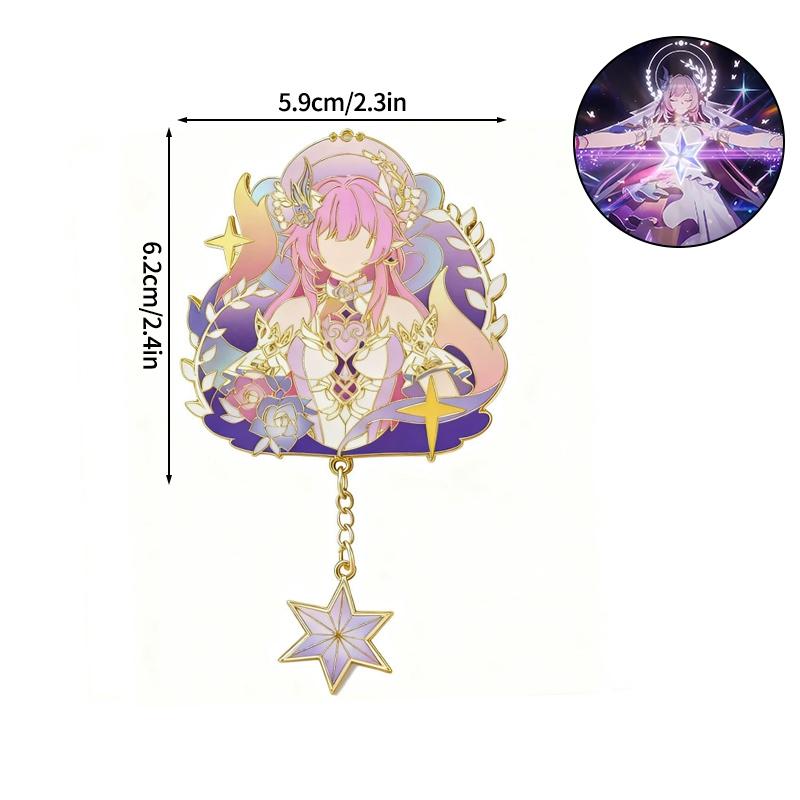 Genshin Impact Badge Decorations Flins The Starry Sky Railway Badge Cyrene Badges Accessories Game Merchandise High Quality Toys