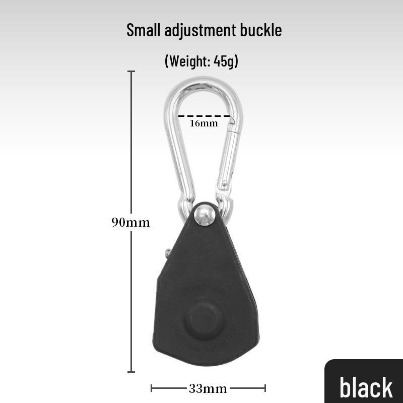 Outdoor Metal Pulley Rope Tensioner for Tent Canopy