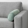 Solid Color Chenille Cylinder Pillow Japanese Style Cervical Pillow Back Lumber Support Pillow  Leg