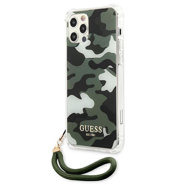 Guess Guhcp12Mksarka Iphone 12/12 Pro6,1 Zielony/Khaki Hardcase Camo Collection