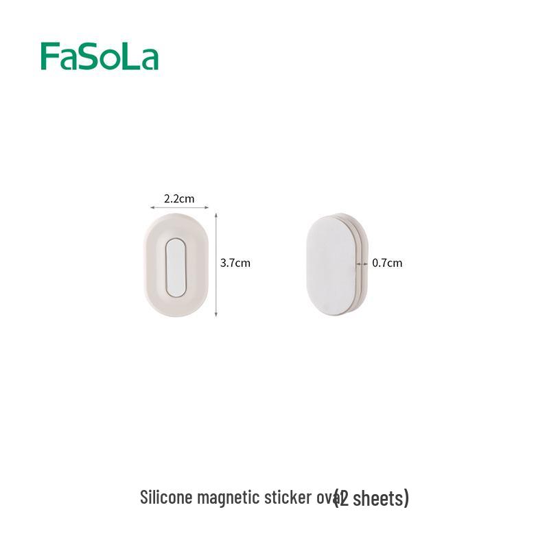 FaSoLa Magnetic Wall Mount for TV/AC Remote - Punch-Free Silicone Holder
