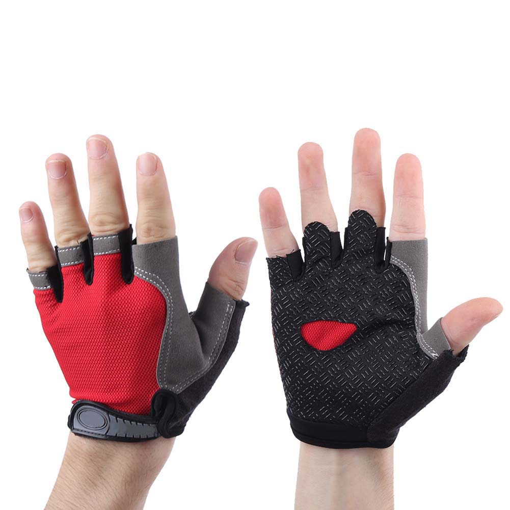 Outdoor Exercise Sports Anti-Slip Half Finger Gloves for Outdoor Riding Cycling Climbing Training
