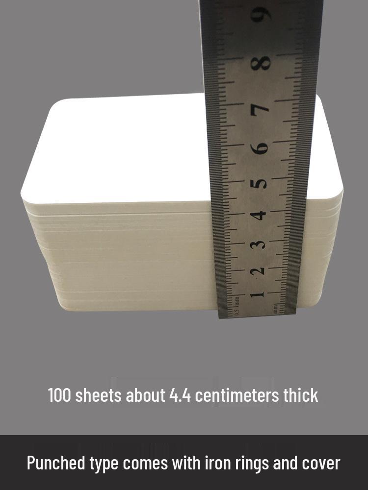 DIY Blank Postcards: Creative Writing, English Word, and Pinyin Greeting Cards