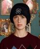 UNALLOYED Flower Fur Beanie / Black