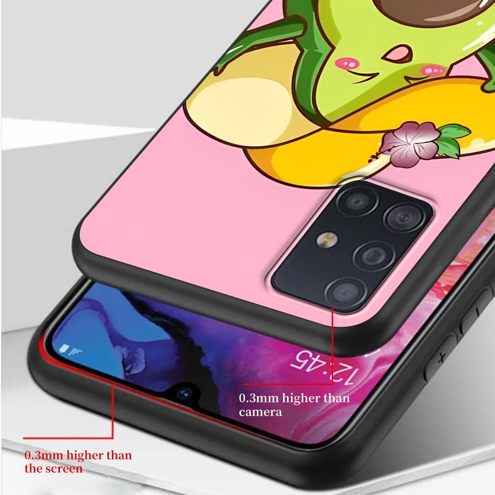Avocado Case for Samsung Galaxy A51 A53 A54 A31 A52 A12 A13 A21s A22 A32 A11 A22 A33 A41 A52s A73 A14 A24 TPU Phone Cover