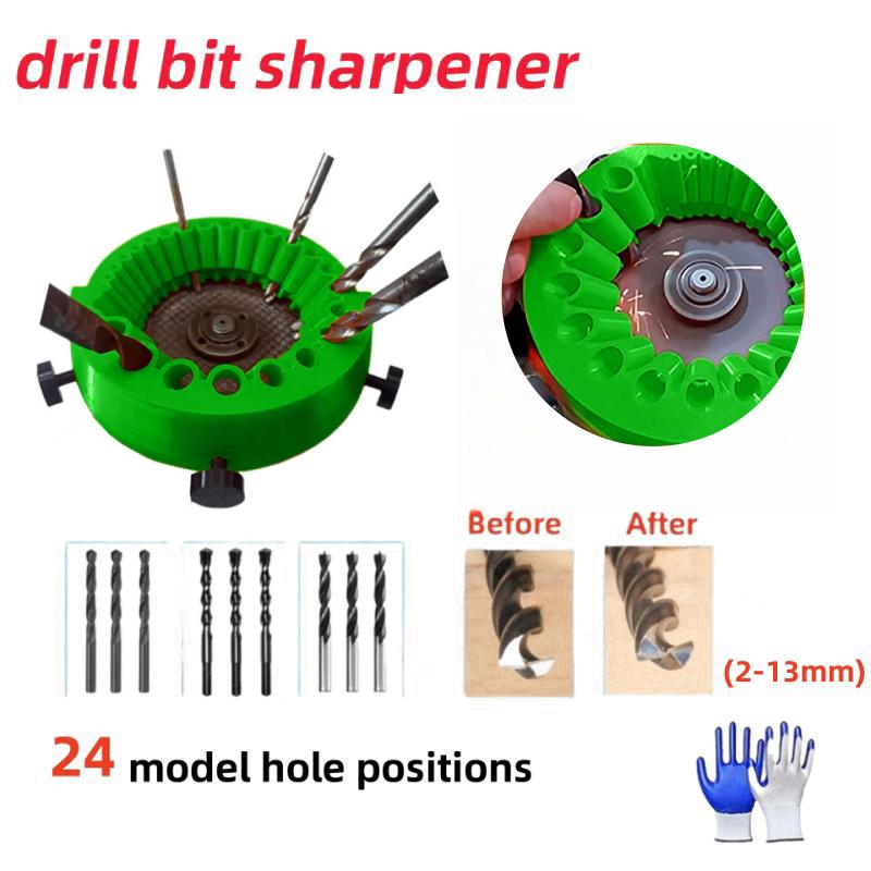 Upgrade Multifunctional Drill Bit 2-13Mm Sharpener Polishing And Grinding Tool Multi-Purpose Electric Drill Bit Tool Fittings