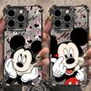 Lovely M-Mickey Minnies Plating Phone Case For Google Pixel 10 9 8 7 9a 8a 7a Pro XL 5G Anti Fall Airbag