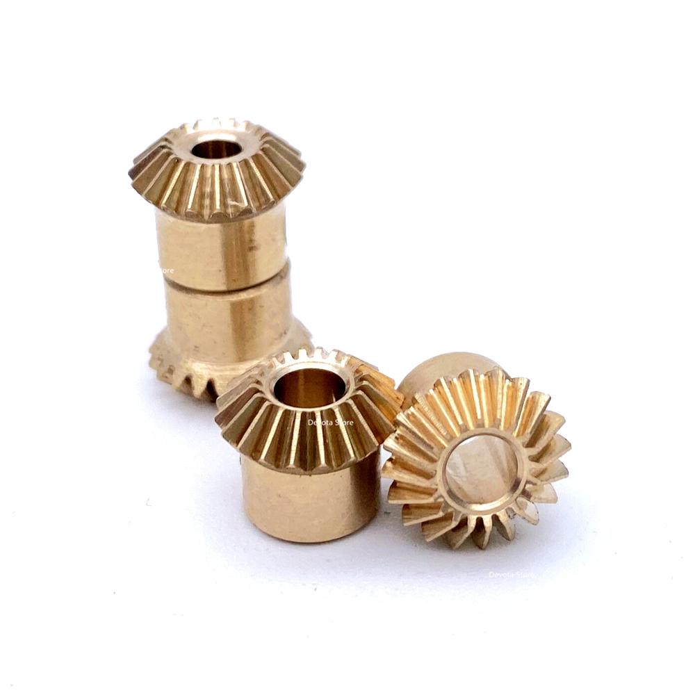 1:1 Mini kuželové kolo 0,4M 0,5M 0,8M Úhel 90° Stejný průměr Kuželová / Čelní ozubená kola 15/18/20/25 Zubů kolečko DOBRÁ Kvalita