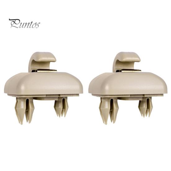 Car Sun Visor Retainer Hook 2Pcs Bracket Fine Workmanship High Reliability ABS Interior Clip Holder 8U0857562A 8E0857562 for A3 A4L A5 A6L