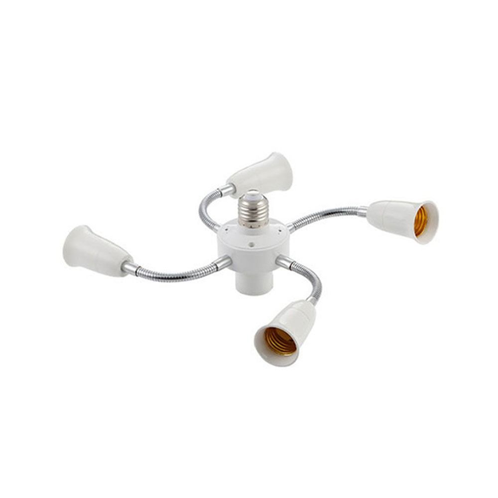 with Extension Hose E27 Lamp Holder Converter Bulbs Adapter E27 Light Socket Splitter   Office