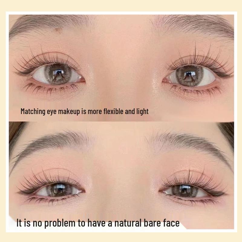 A07 Ultra-Fine Stem Natural Fairy Eyelashes - Perfect for Manga Eyes and Beginners