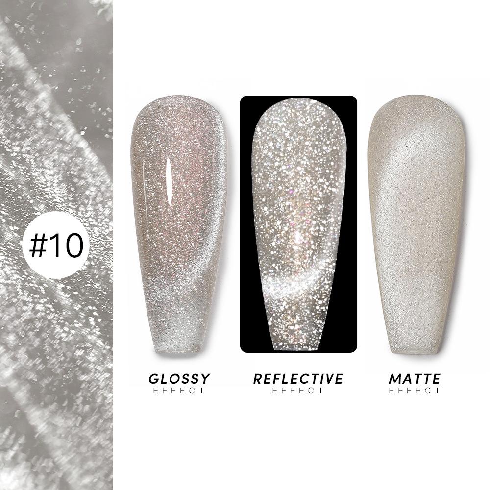 2024 Trendy 36-Color Cat Eye Nail Gel Set - Sparkly UV Gel for Salon Use