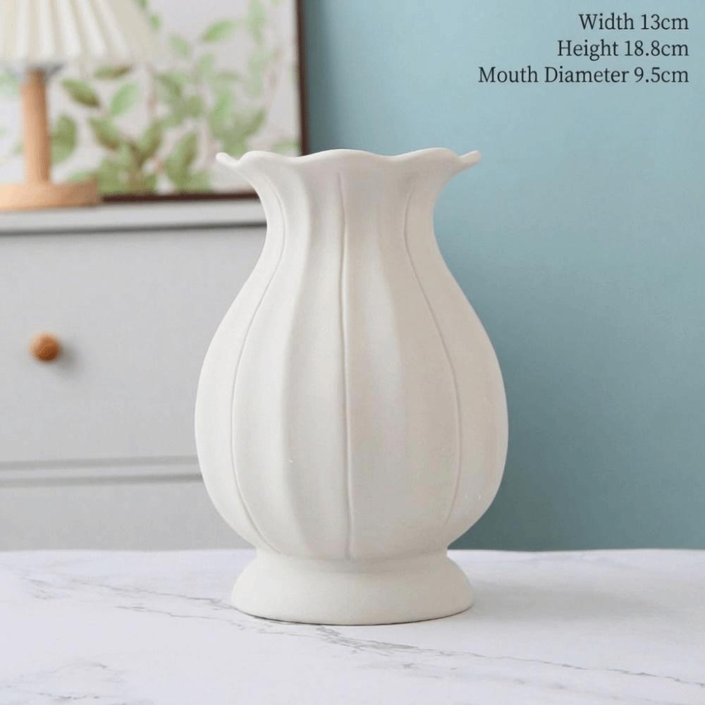 Irregular Shape Vase Desktop Decoration Decorative Flower Pot Elegant Decorative Vase Living Room