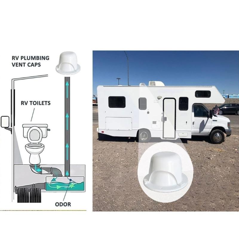 Auto Exhaust Outlet Exhaust Fan Ventilation Caps Roof Vent Lid For Campers Offering Efficient Ventilation And Longevity