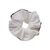 OVLA Signature Tweed Scrunchie_white HS011