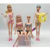 11 Zoll 30cm Mädchen Prinzessin BABI Puppe 1/6 BJD Puppe Gelenke Beweglich Mode Schwimm Bikini Puppenkleidung Set DIY Verkleidungsspielzeug Geschenke
